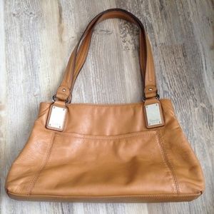 Tignanello - Caramel Soft Buttery Leather Handbag